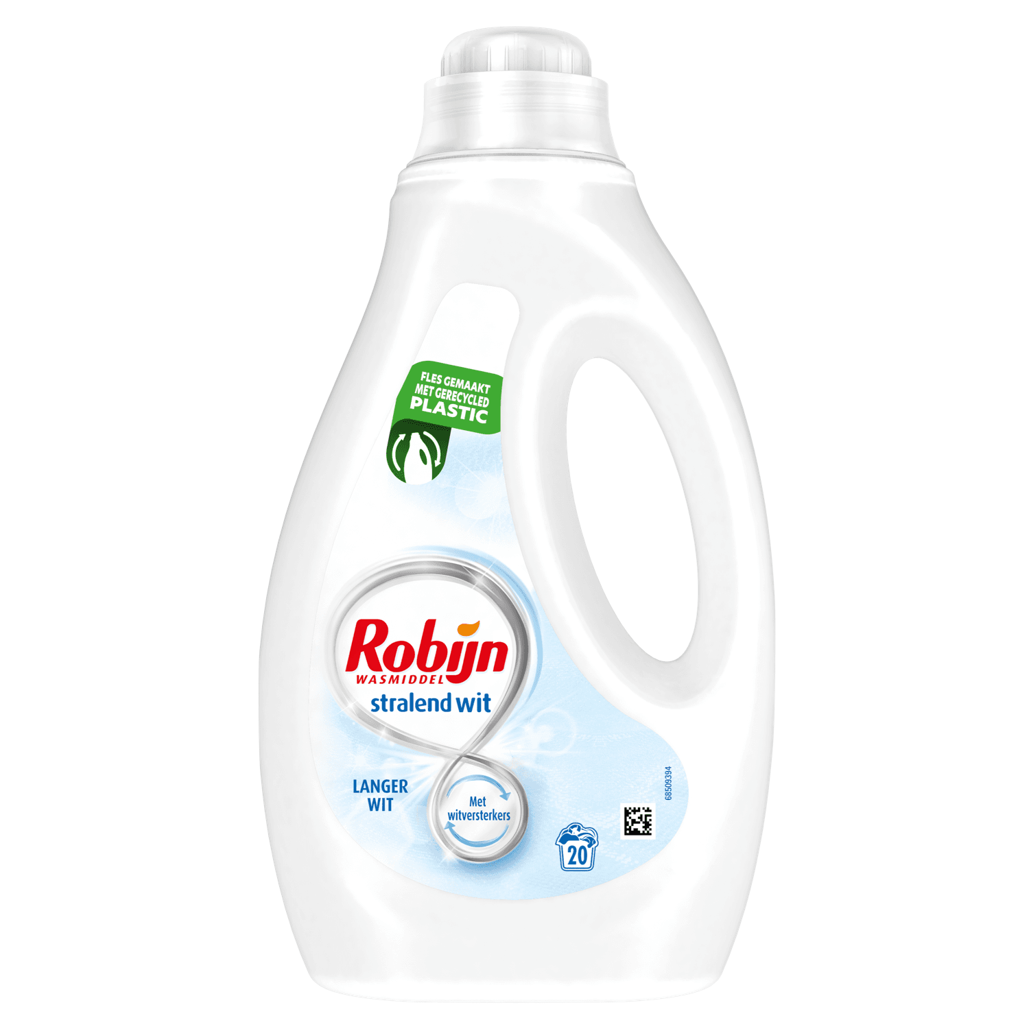 Robijn Vloeibaar wasmiddel stralend wit 20 wasbeurten