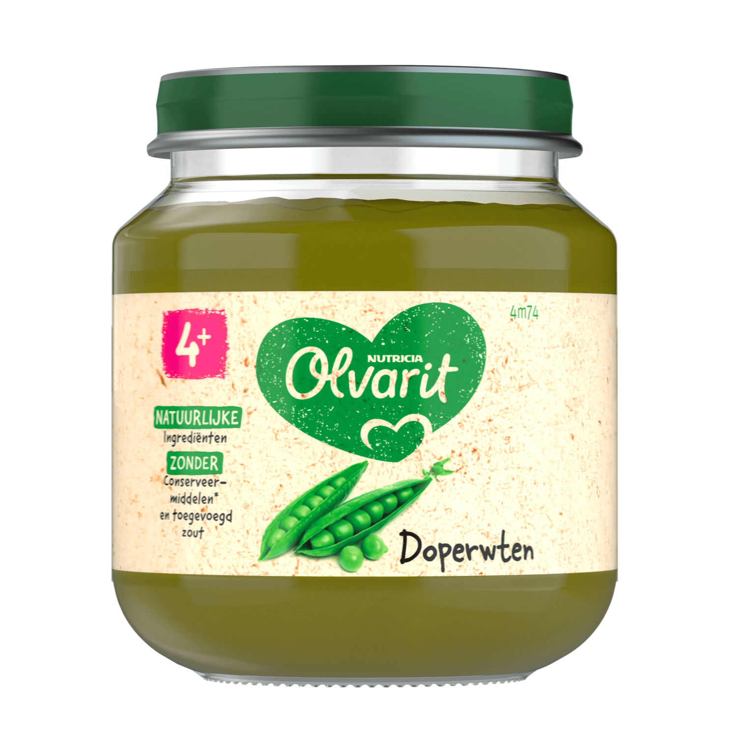 Olvarit 4+ Maanden Doperwten