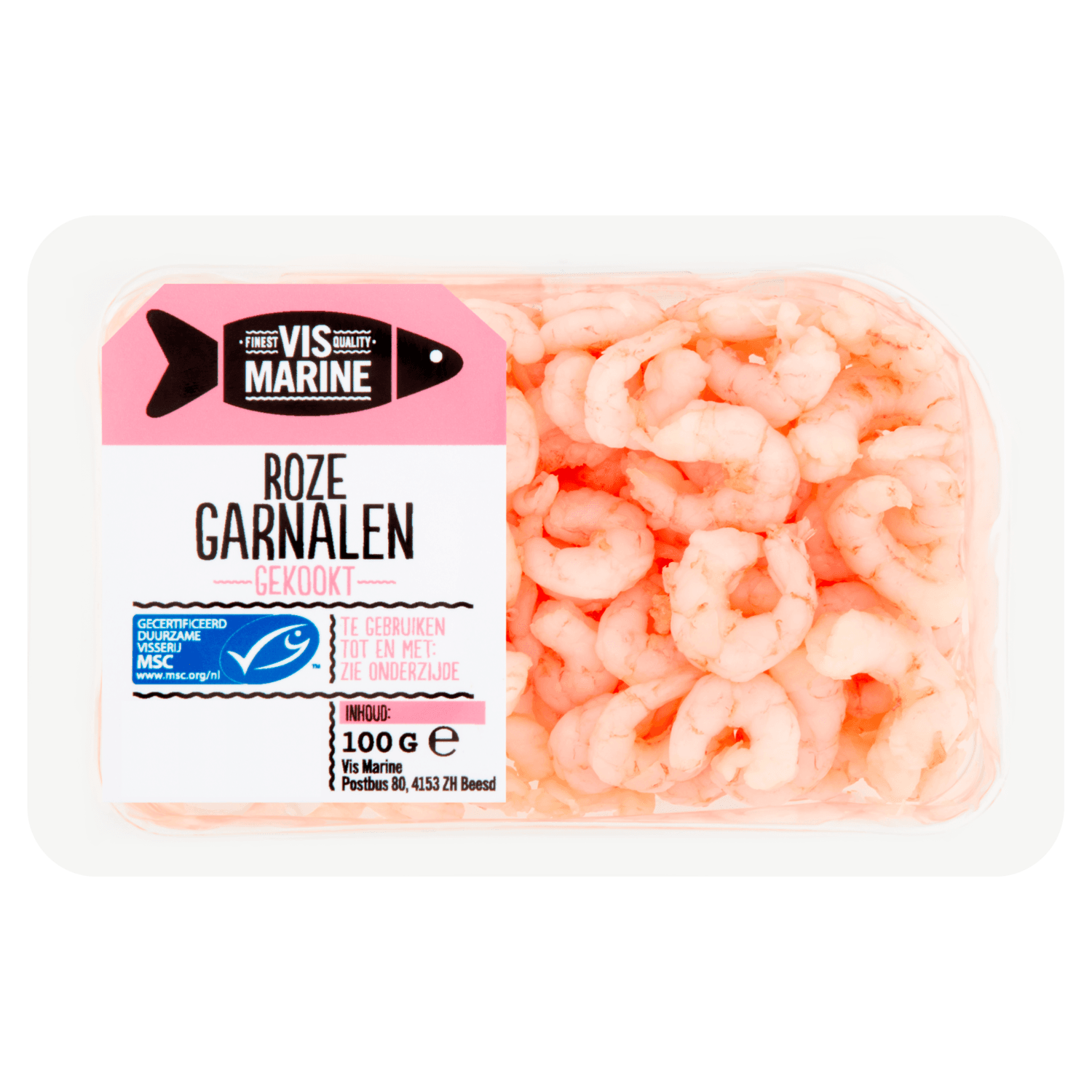 Vis Marine Roze garnalen