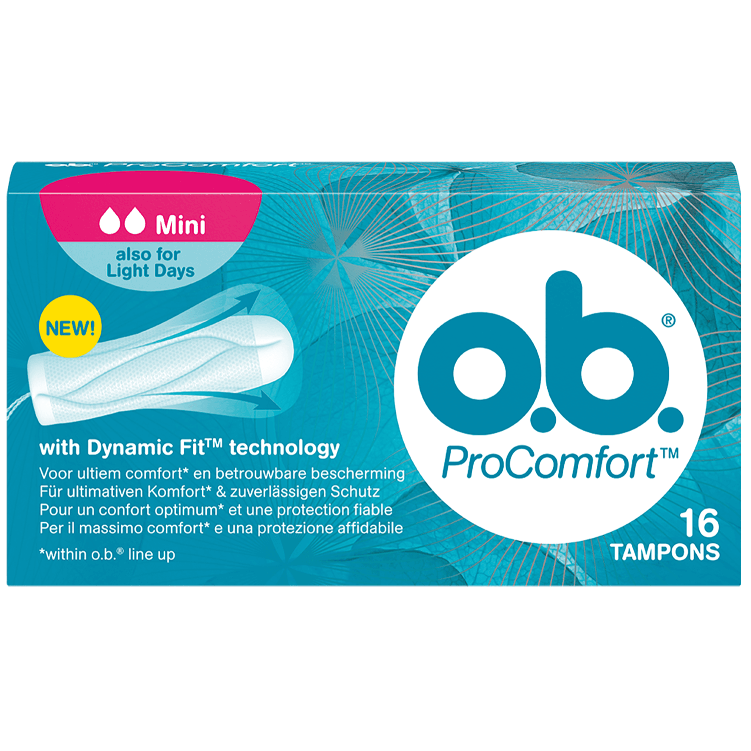 O.B. Tampons pro comfort mini