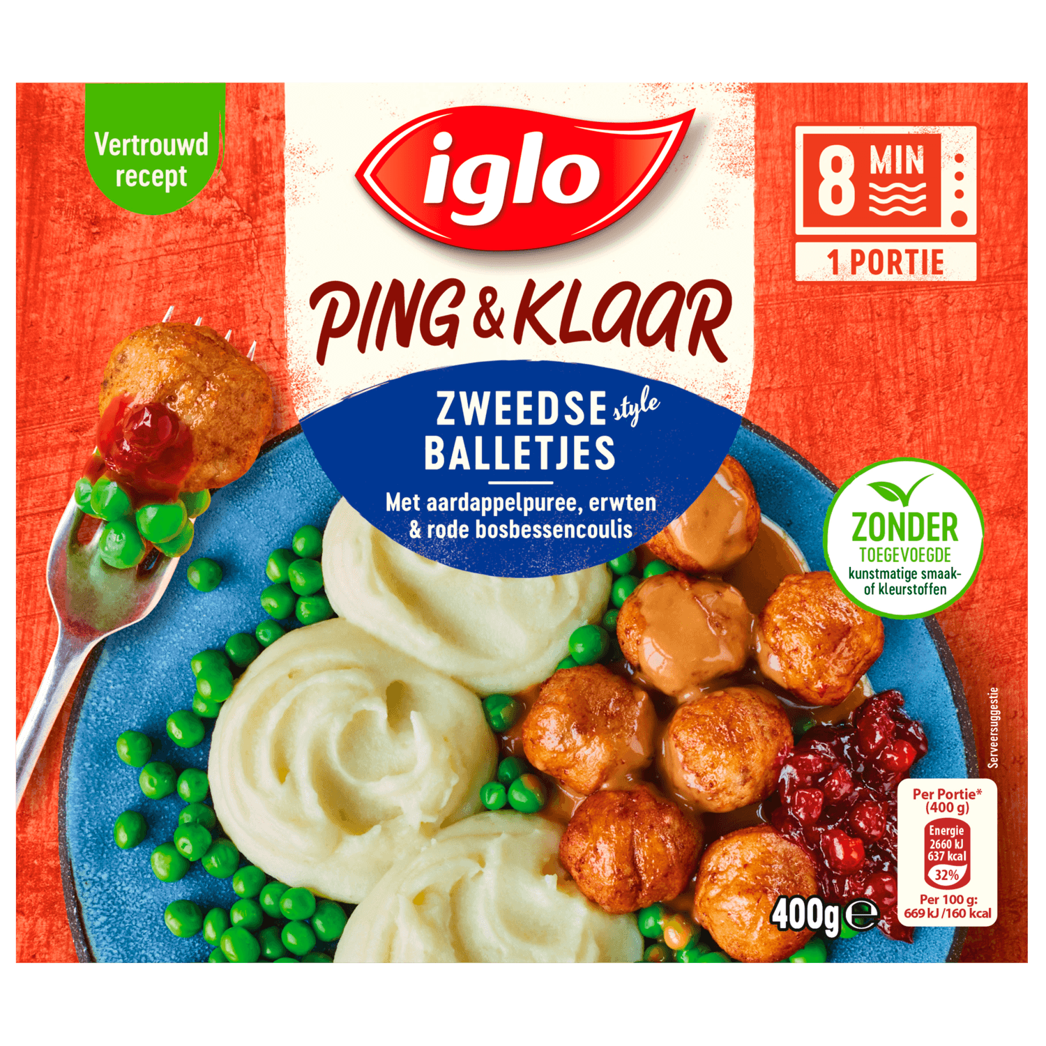 Iglo Zweedse balletjes ping & klaar