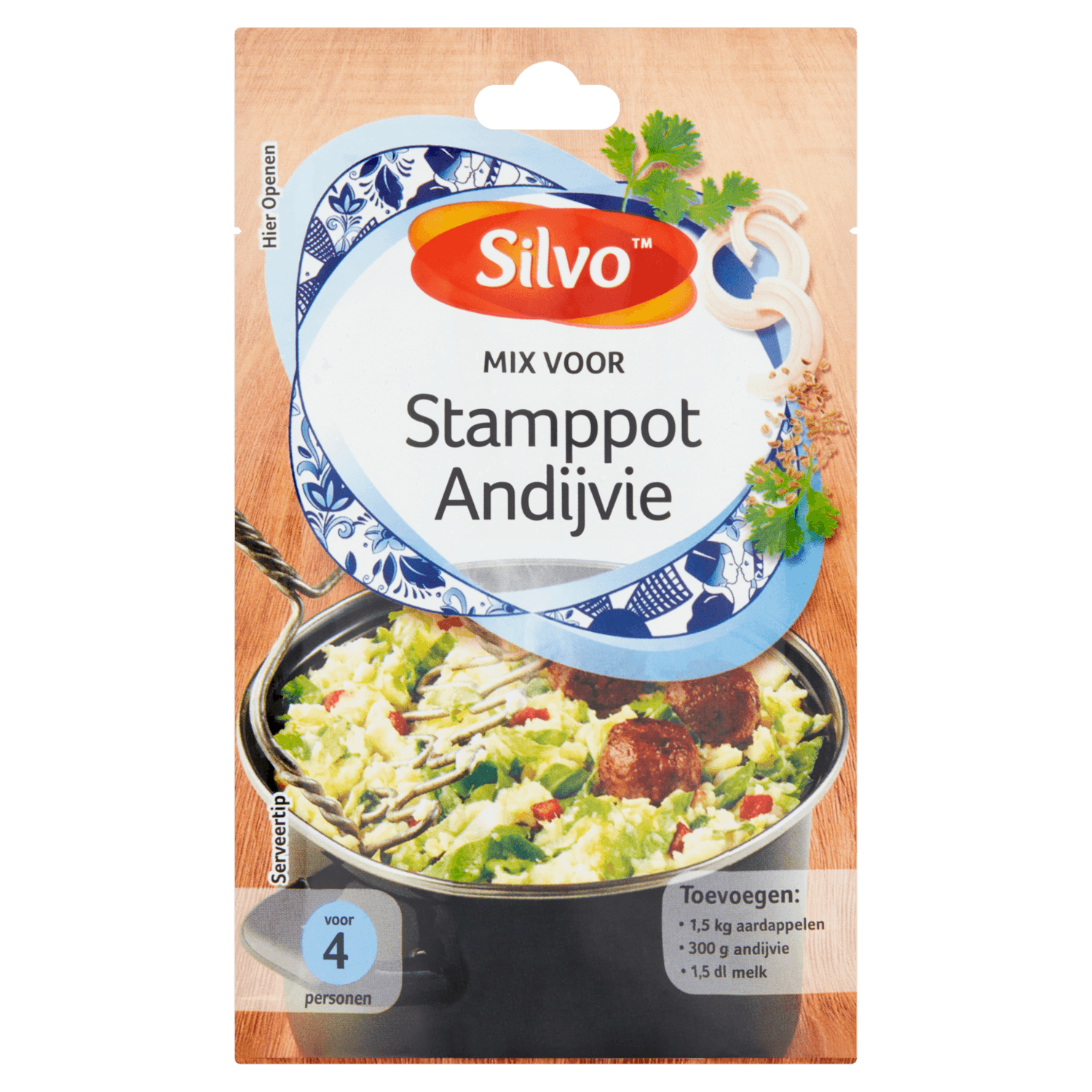 Silvo Mix voor stamppot andijvie