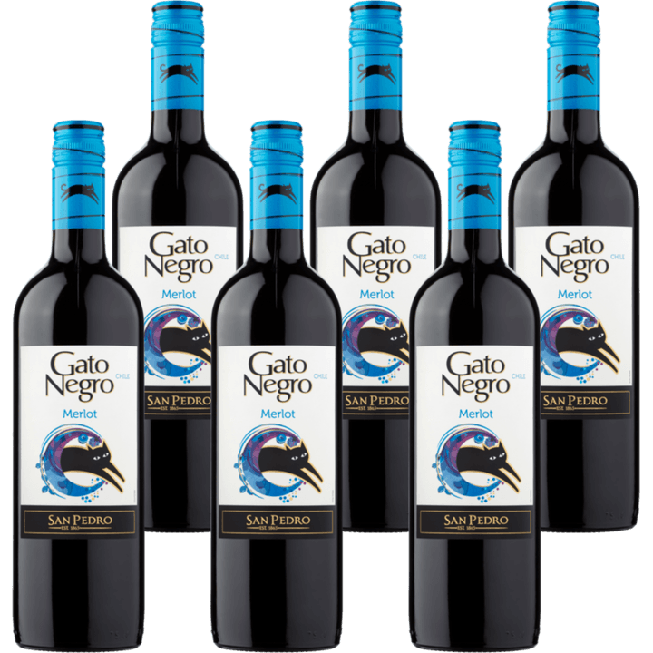 Gato Negro - Merlot 6 x 750 ml