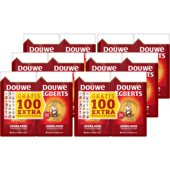 Douwe Egberts Aroma Rood Dubbelpak Filterkoffie 2 x 500 g