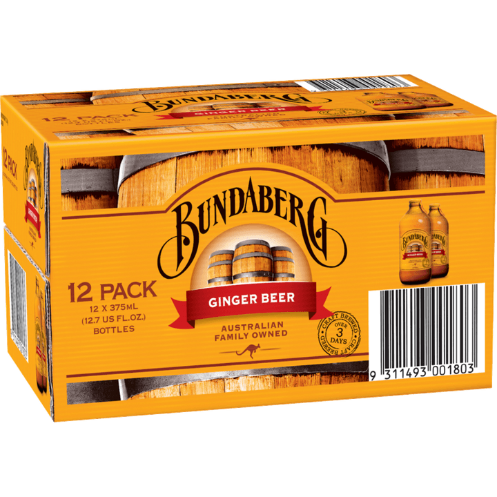 Bundaberg Ginger Beer 12 x 375 ml
