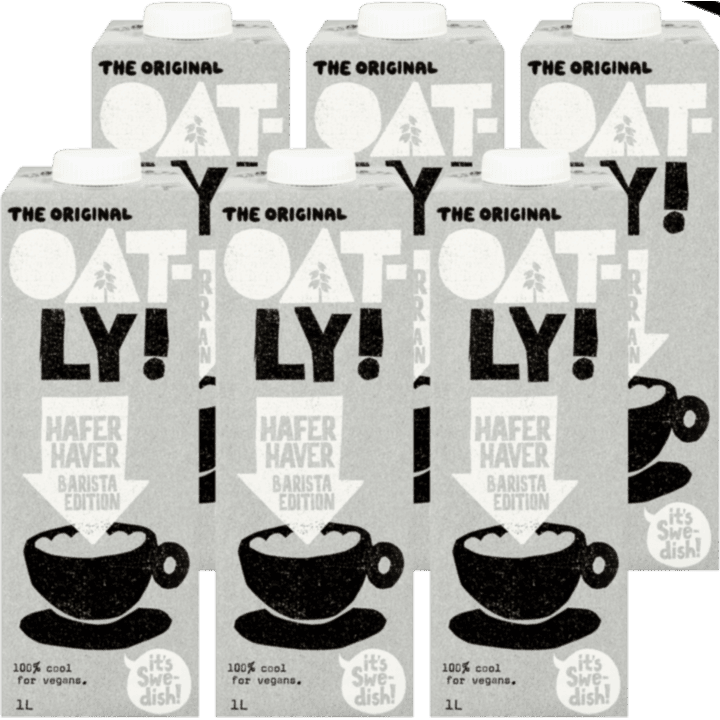 Oatly The Original Haver Barista Edition 6 x 1 L