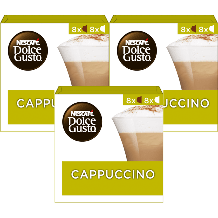 Nescafé Dolce Gusto® Cappuccino 3 x 16 Stuks