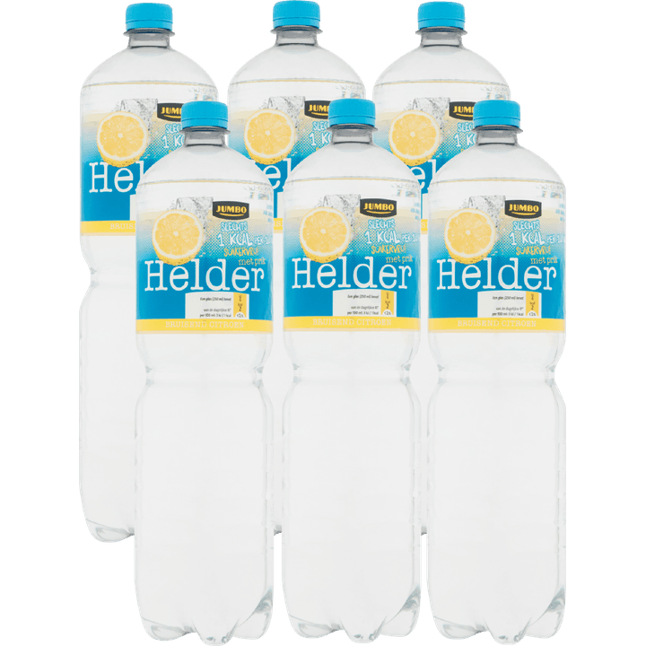 Jumbo Helder Bruisend Water Citroen 6 x 1,5L
