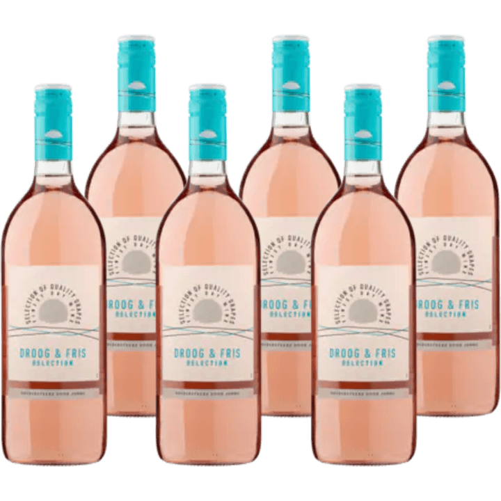 Jumbo Huiswijn - Droog & Fris - Tempranillo - Syrah - Rosé - 6 x 1 L