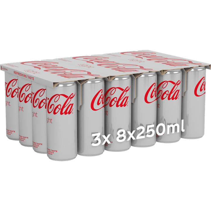 Coca-Cola Light 3x 8x250 ml