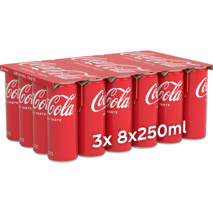 Coca-Cola Original Taste 8 x 250 ml