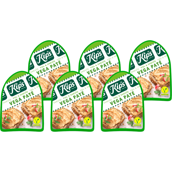 Kips Vega Paté 6 x 125 g
