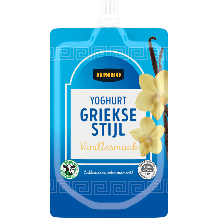 Jumbo Yoghurt Griekse Stijl Vanillesmaak 200 g