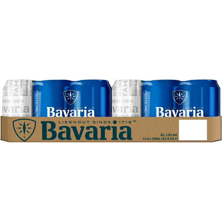 Bavaria - Pilsener - Blik - 4 x 6 x 330ML