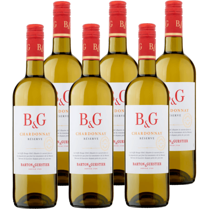 Barton & Guestier – Réserve – Chardonnay 6 x 750 ml