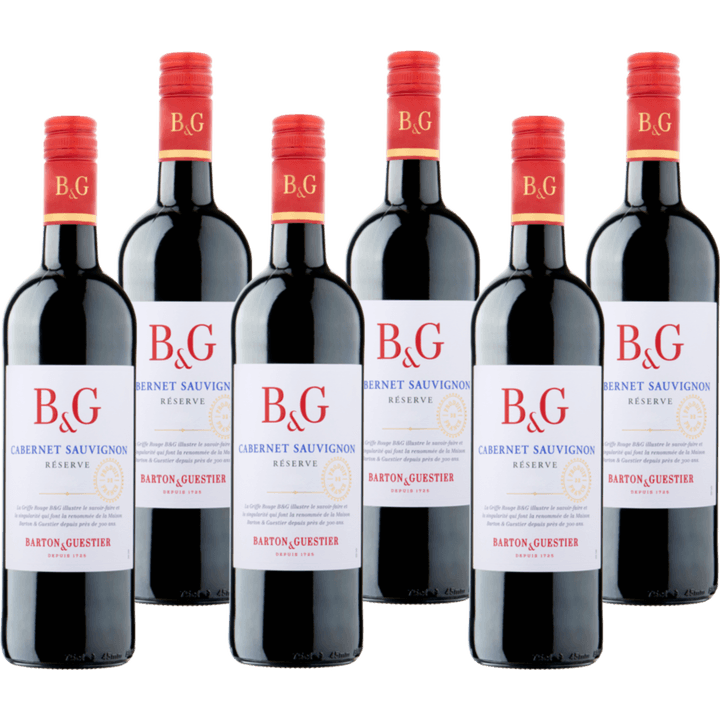 Barton & Guestier – Réserve – Cabernet Sauvignon 6 x 750 ml