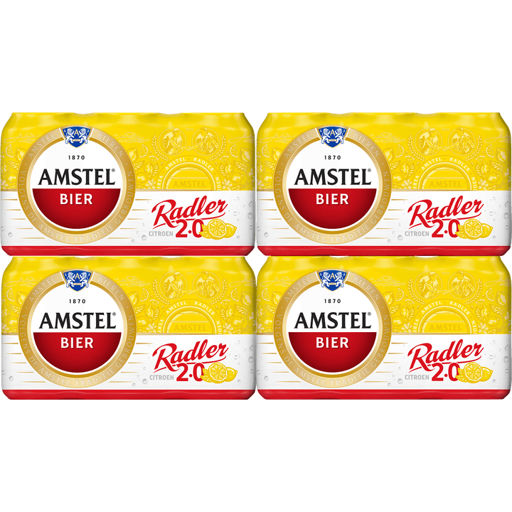 Amstel Radler Citroen Bier Blik 4x6x330ml