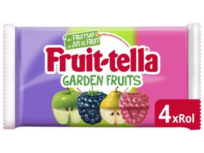 Fruittella Garden fruits rollen