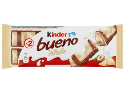 Kinder Kinderbueno white single