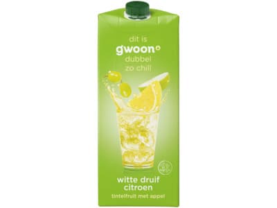 G'woon Tintelfruit witte druif citroen