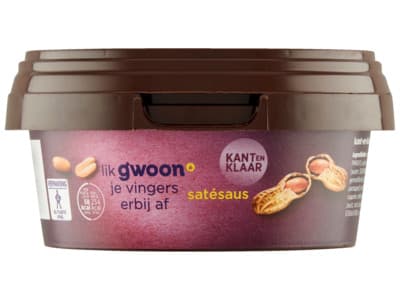 G'woon Satesaus kant en klaar