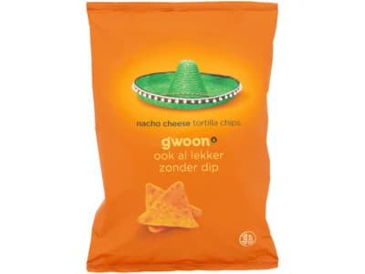 G'woon Tortillachips nacho cheese