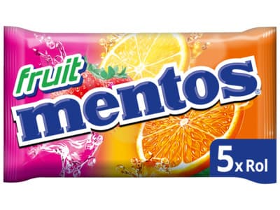 Mentos Fruit rollen
