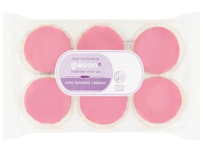 G'woon Mini roze koeken