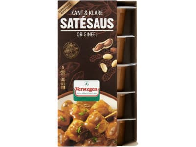 Verstegen kant & klare satésaus origineel 5-pack