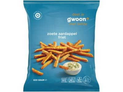 G'woon Zoete aardappel friet