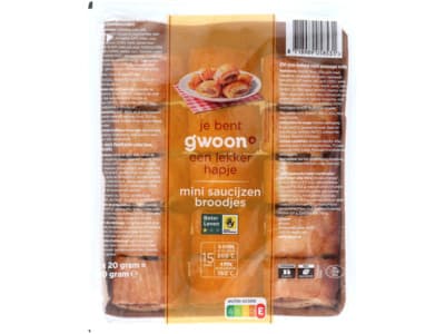 G'woon Mini saucijzenbroodjes