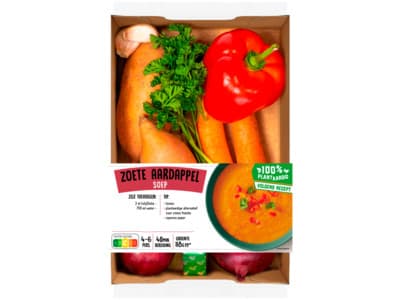 Verspakket zoete aardappel soep