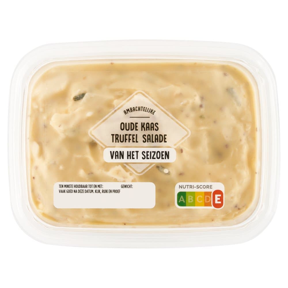 Oude kaas truffel salade