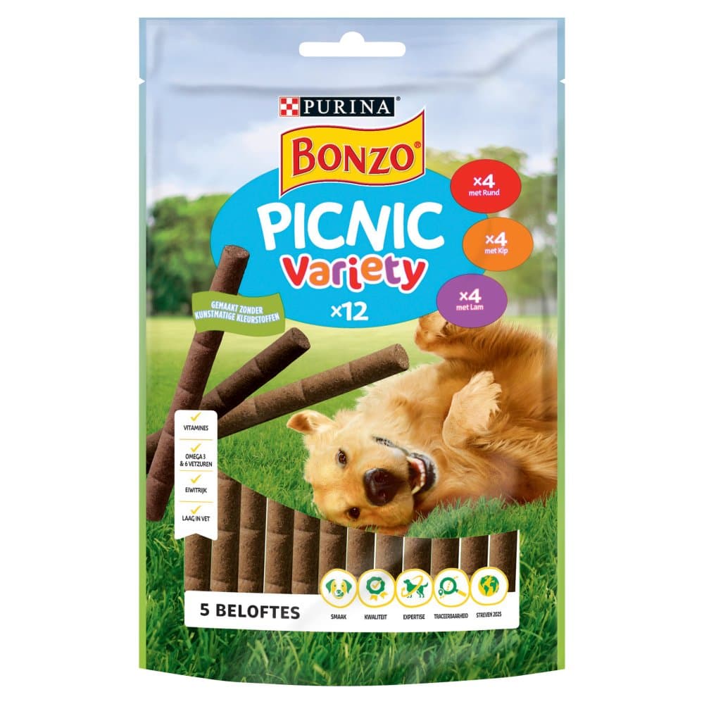 Bonzo picnic variety snack 100