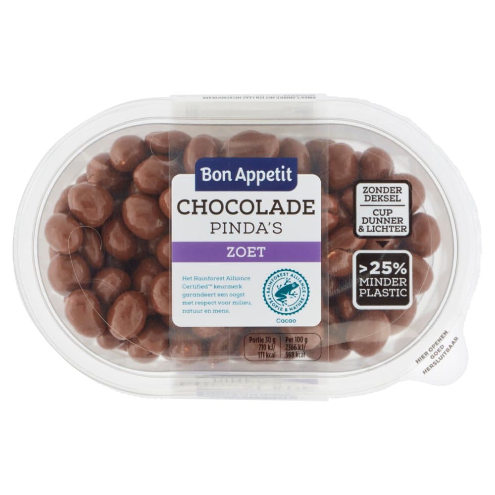 Bon ap chocolade pinda's 210.