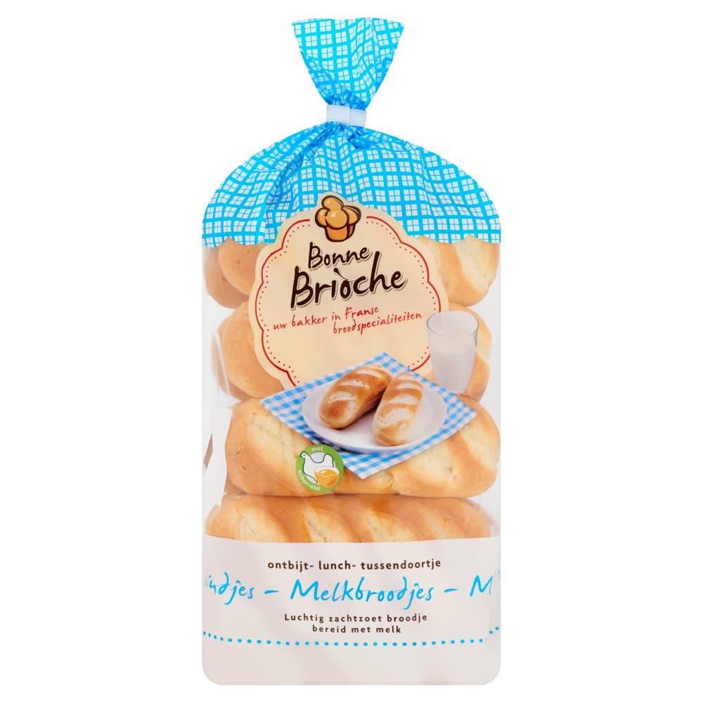 Bonne brioche melkbroodjes.