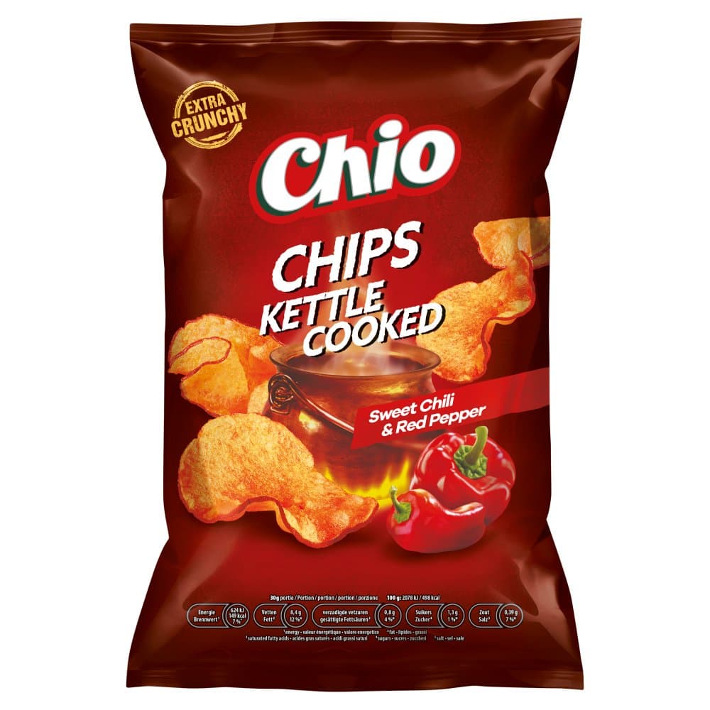 Chio Chips Kettle Cooked Sweet Chilli & Red Pepper 150 g