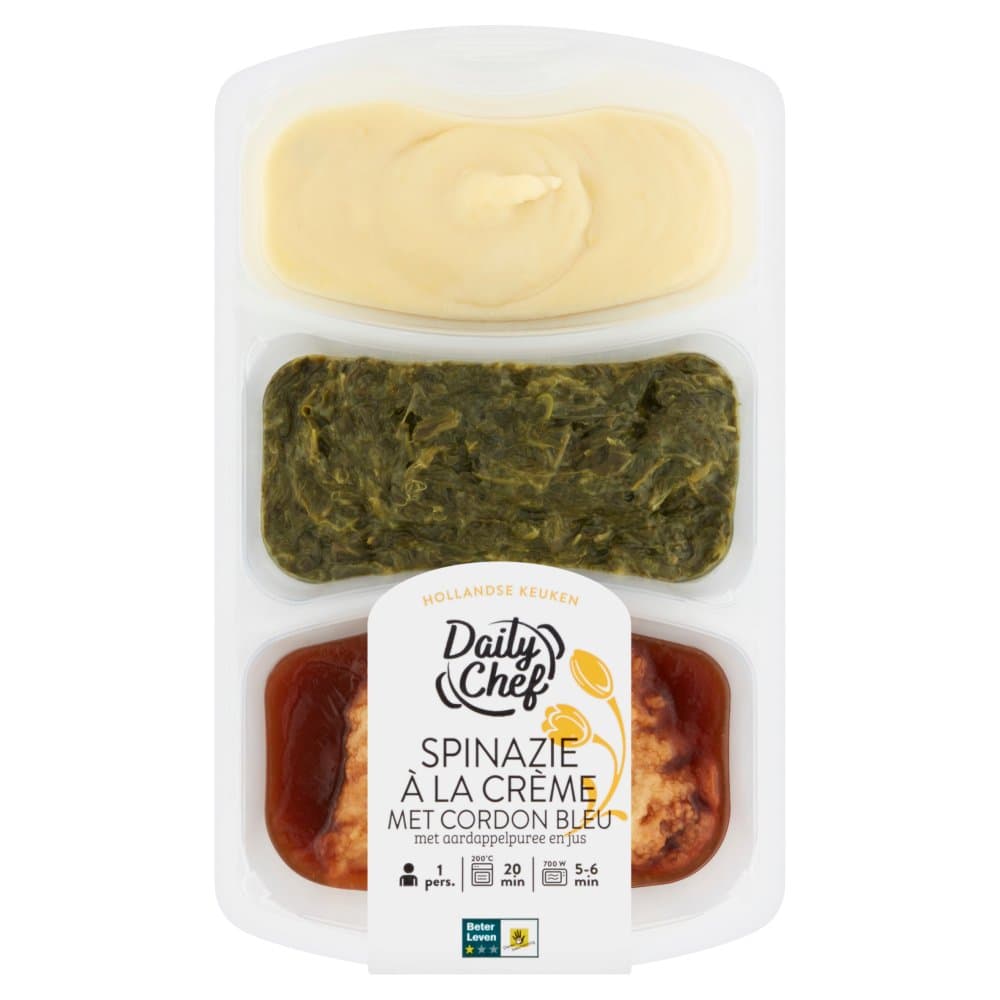 Dc 3vk spinazie cordon bleu