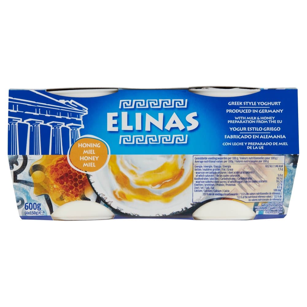 Elinas griekse yoghurt honing
