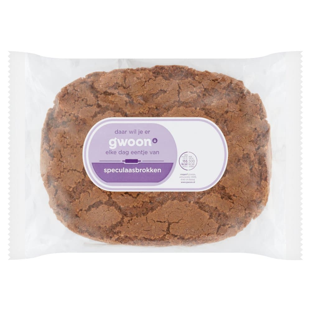 G'woon speculaasbrokken 375gr