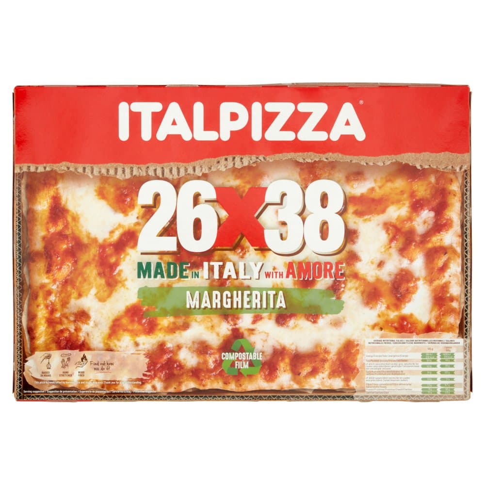 Italpizza margherita 26x38