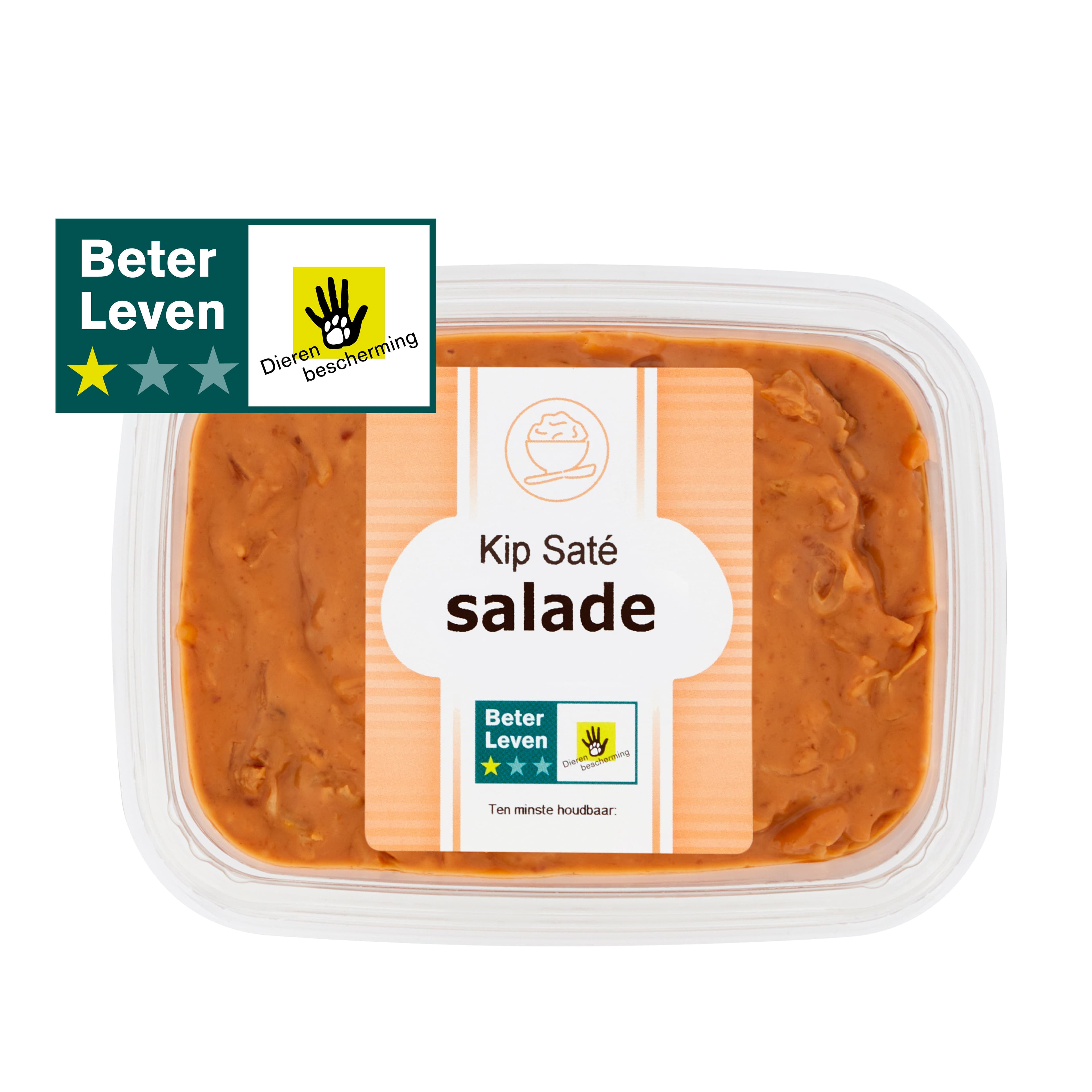 Kip sat+salade 250gr