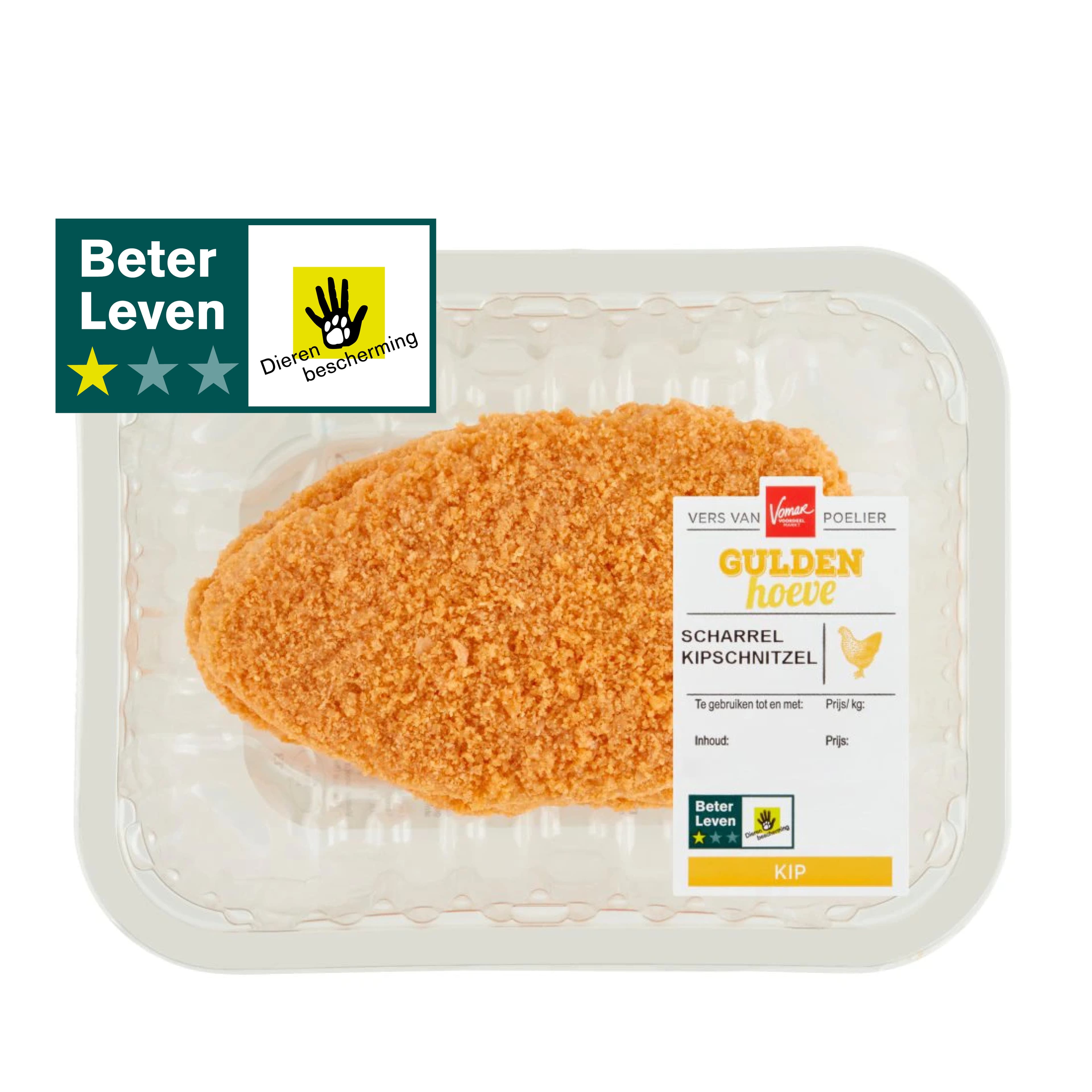 Kipschnitzel 200gram 1*