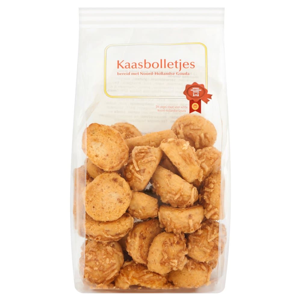 Kaasbolletjes 125 gram.