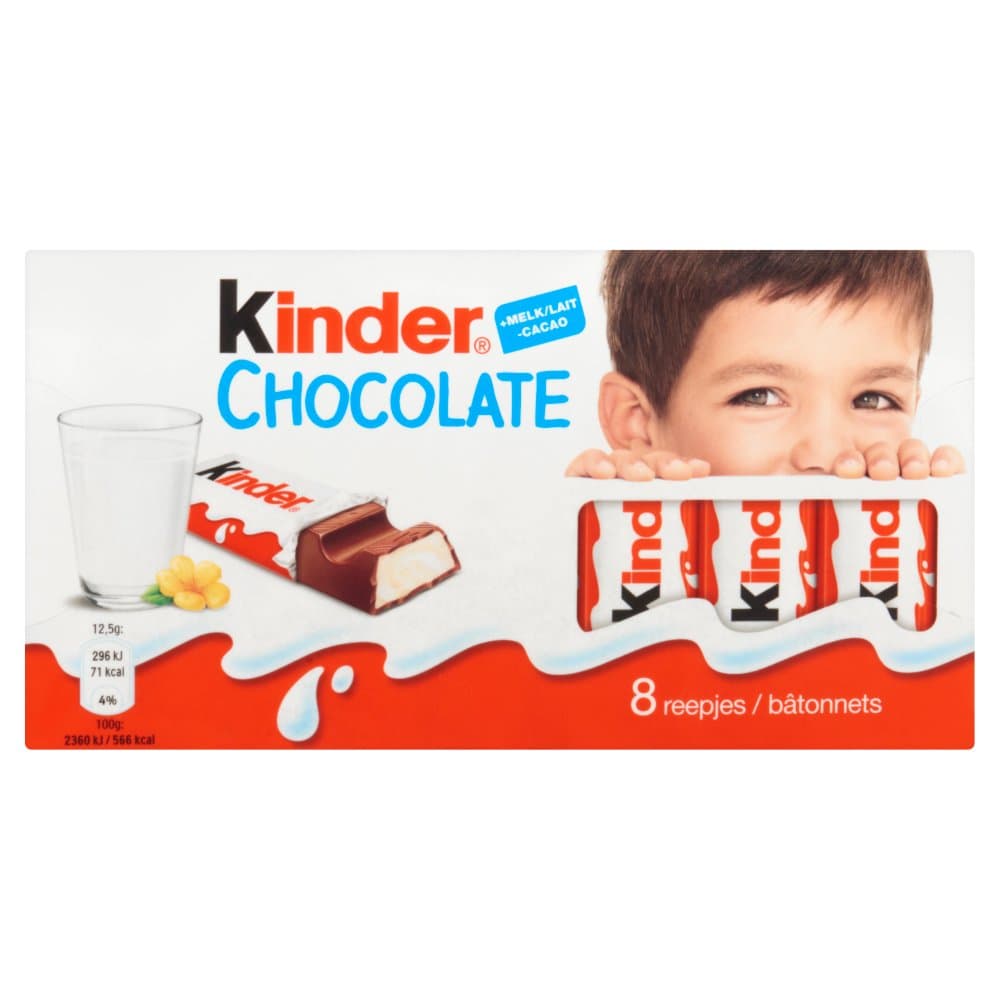 Kinder chocolade 8st