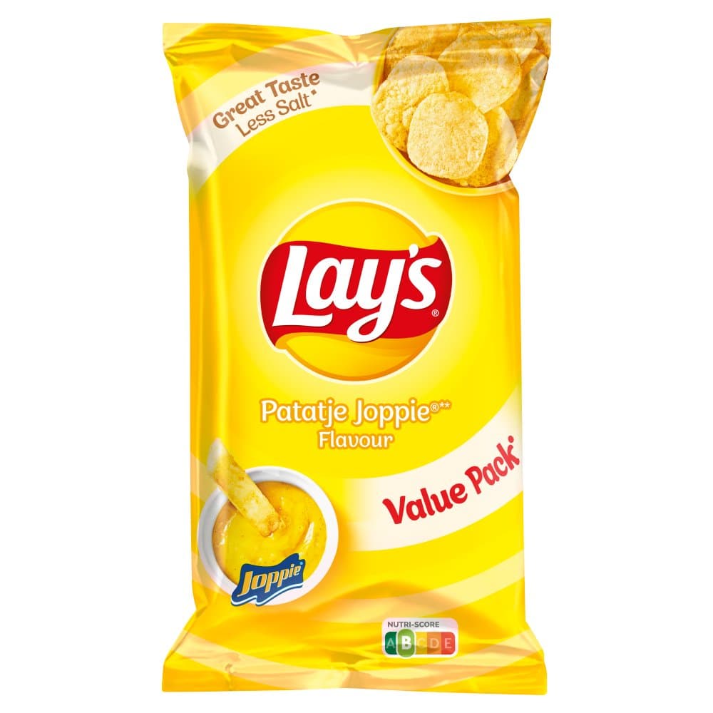 Lays chips patatje joppie 275 gr