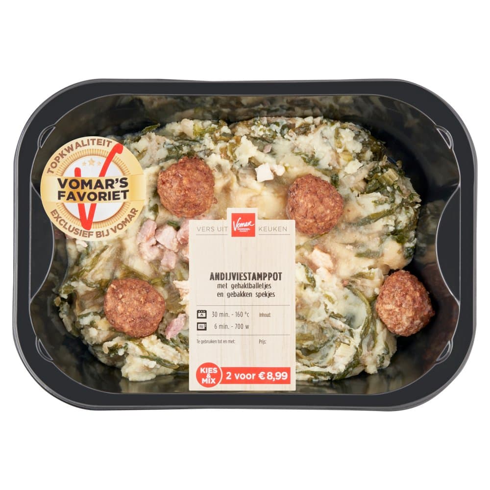 Vomar mlt andijviestamppot