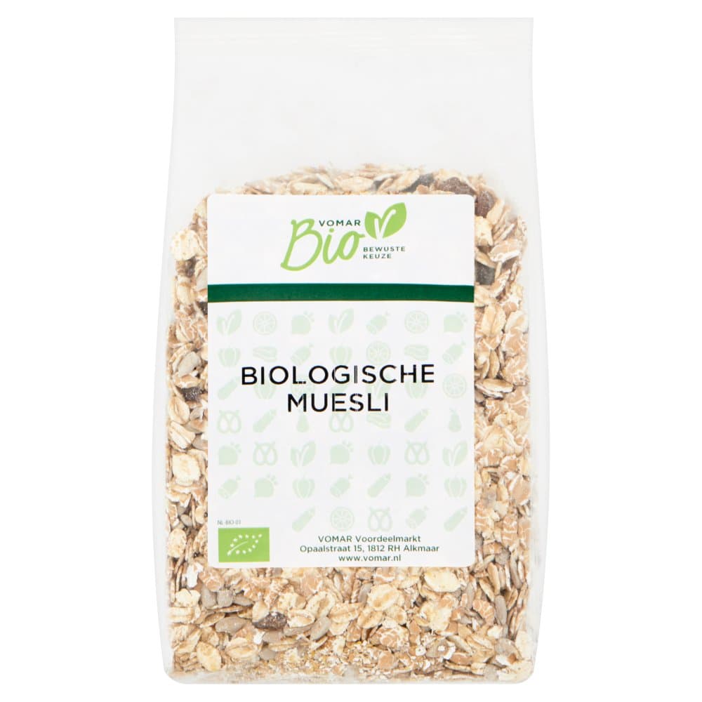 Vomar bio muesli 500gr