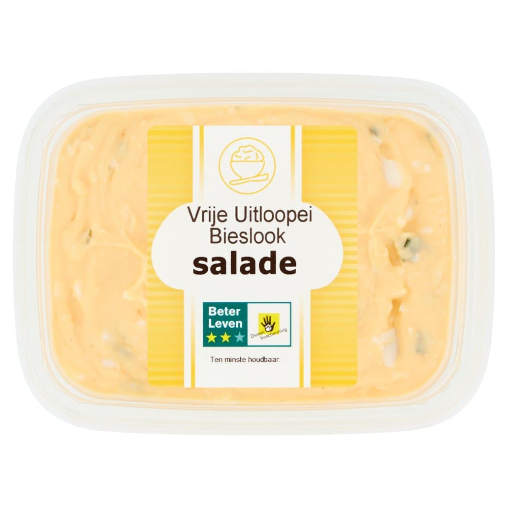 Ei bieslooksalade 2* bl 250gr