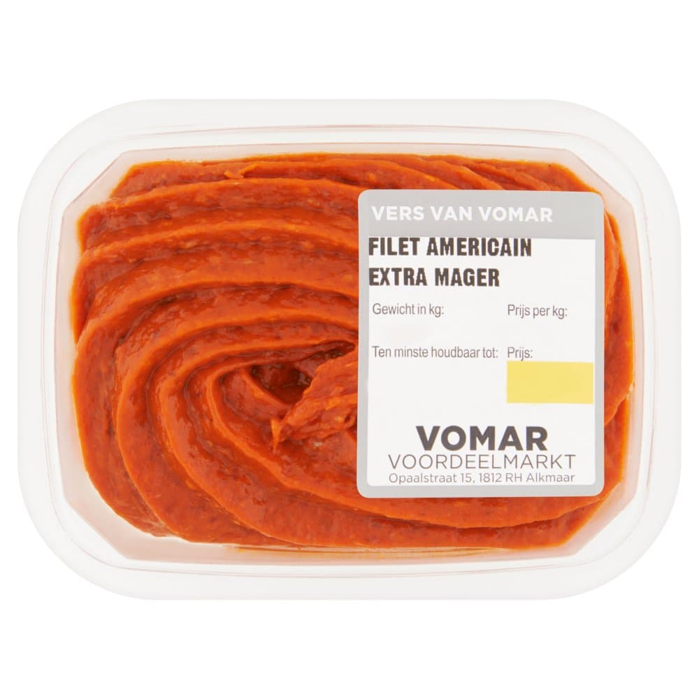 Slagers filet americain mager